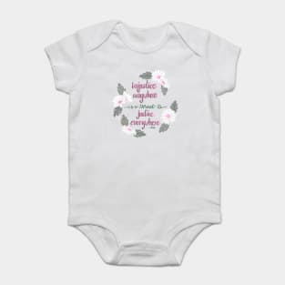 Martin Luther King quote Baby Bodysuit